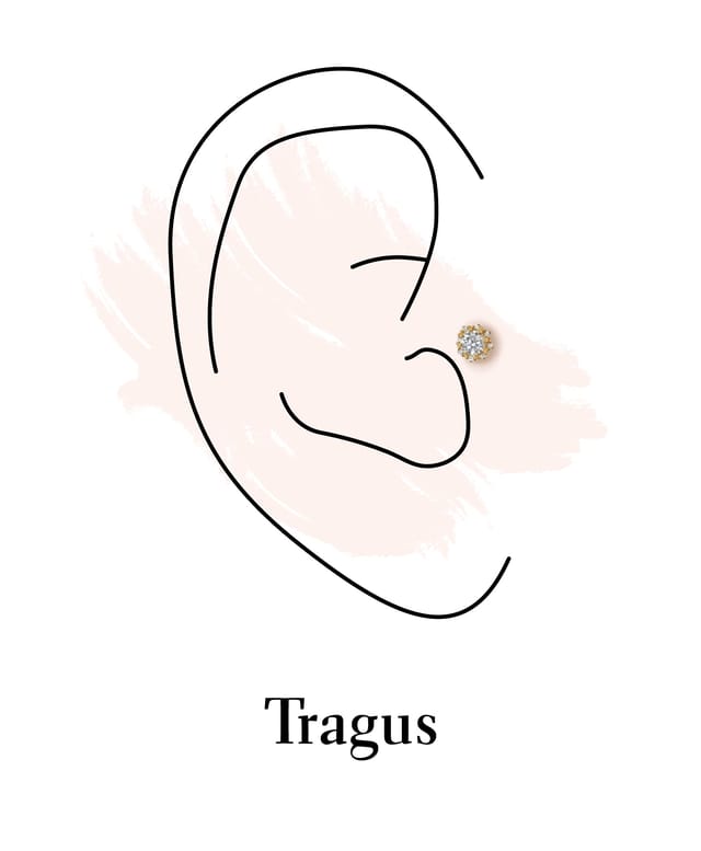 Post earrings placement guide 7